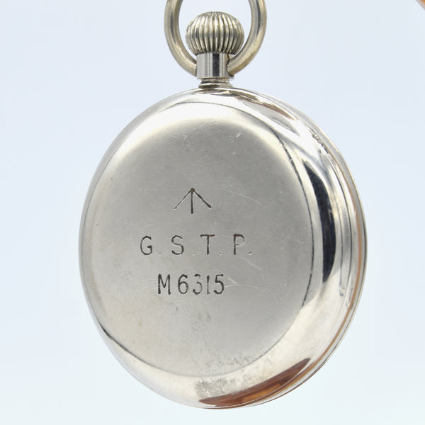 1940s Moeris G.S.T.P  British Military issue Service pocketwatch WW2 Swiss Movement