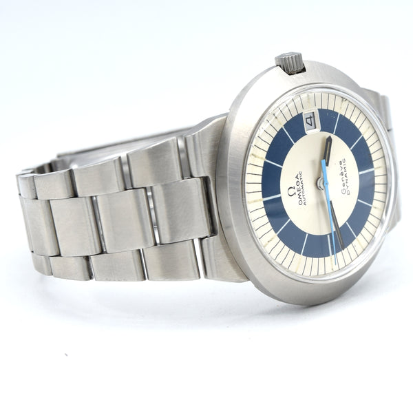 1972 Omega Geneve Dynamic Automatic Date model 166.039 Two Tone bullseye Dial Fernando Fontana
