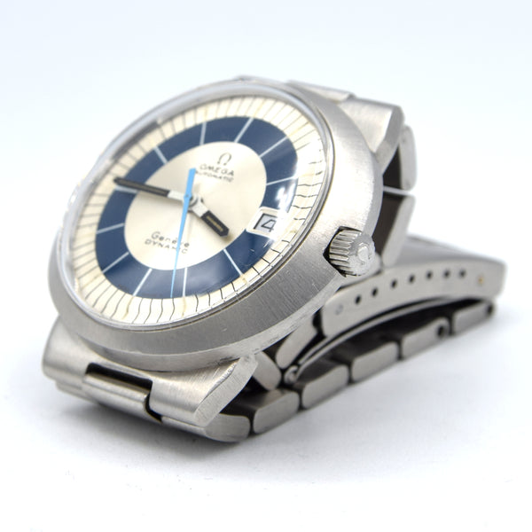 1972 Omega Geneve Dynamic Automatic Date model 166.039 Two Tone bullseye Dial Fernando Fontana