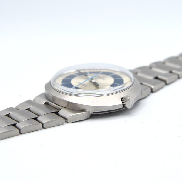 1972 Omega Geneve Dynamic Automatic Date model 166.039 Two Tone bullseye Dial Fernando Fontana