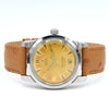 1952 unique Omega Seamaster bumper Automatic first Date Wristwatch Model 2757 - Stunning Honey patina
