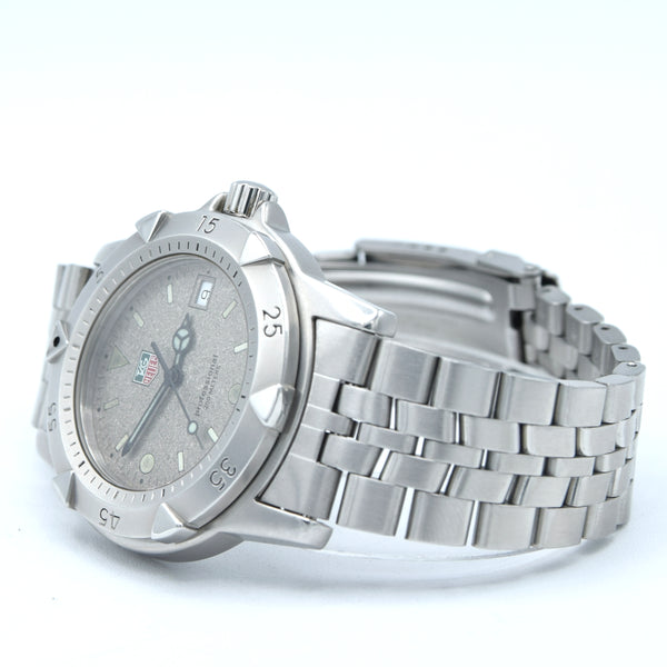 1996 TAG Heuer professional 1500 Series WF1212-KO with unusual Granite dial Box and papers