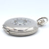 1920 Rare Solid Silver Waltham Half Hunter - Extra Heavy 2oz English Case - 17 Jewel Bartlett Movement