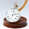 1909 J.W. Benson by Longines Solid Sterling Silver Chronograph Pocketwatch - Calibre 19.73N