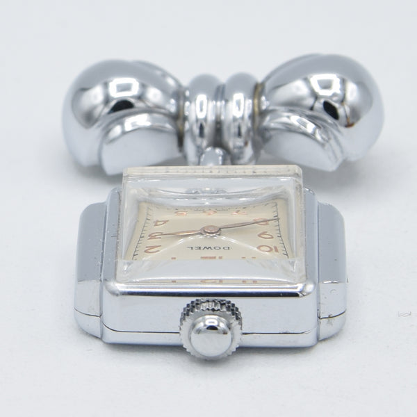 1940s New Old Stock Ladies Mechanical Pendant Watch – Swiss Movement – Retailed by McDowells in Dublin – Unused Time Capsule