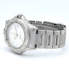 1990s TAG Heuer Date 4000 Series Polar white  WF1212-KO - 34mm Stainless Steel on Flip-Lock Bracelet