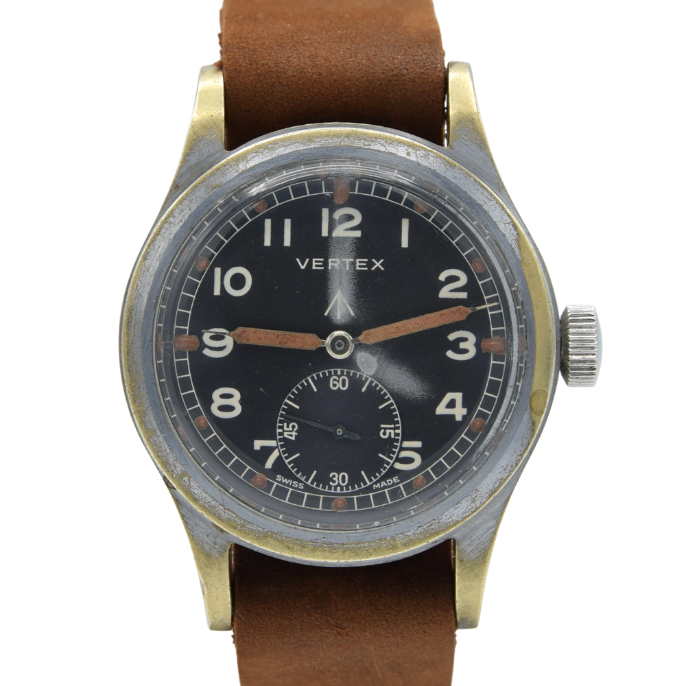 1945 Vertex watch co original untouched British Military WWW Dirty Dozen Wristwatch Army issue