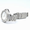 1990s TAG Heuer Date 4000 Series Polar white  WF1212-KO - 34mm Stainless Steel on Flip-Lock Bracelet