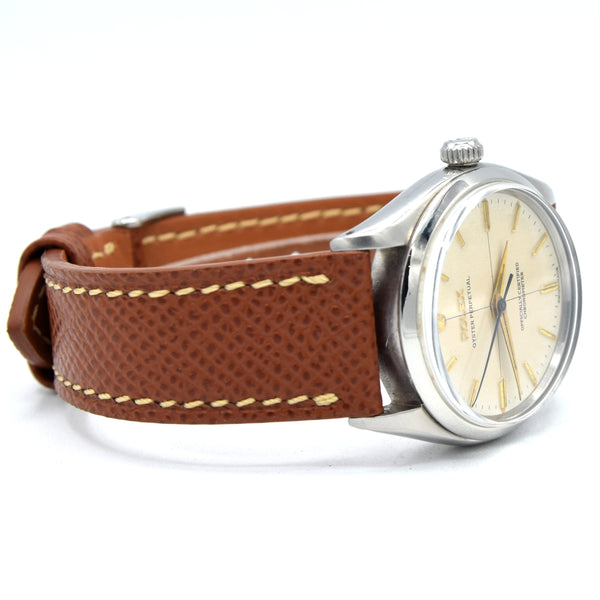 1959 Rolex Oyster Perpetual Chronometer Model 6564 - Beautifully Restored Crosshair Dial