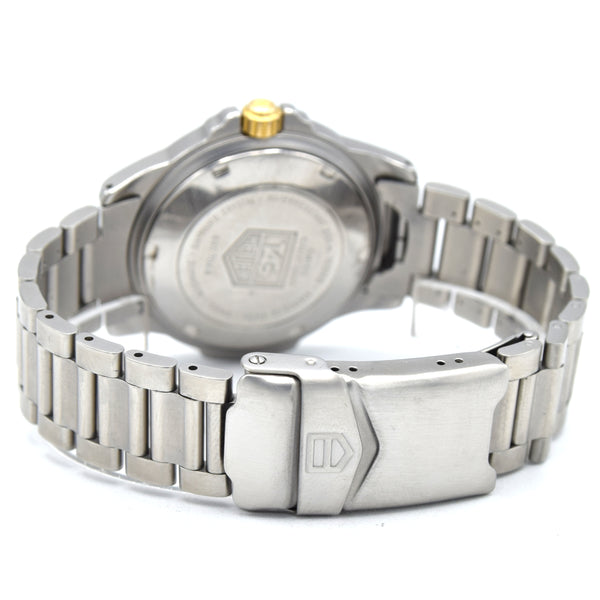 1990s TAG Heuer Date Automatic 4000 Series - 695.706K 38mm Stainless Steel on Flip-Lock Bracelet