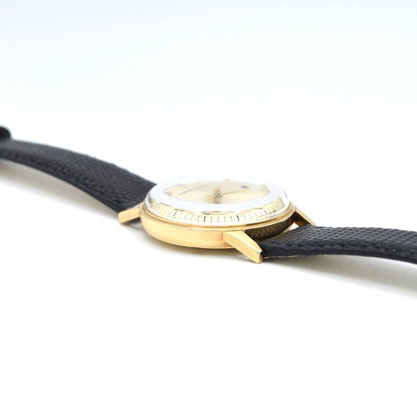 1970 Smiths 9ct Solid Gold Ultra rare Astral Date Dress Watch - Made in England