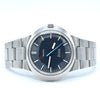 1969 Omega Geneve dynamic with Gorgeous matte blue Dial - unpolished Model 135.033 in steel