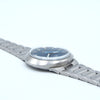 1969 Omega Geneve dynamic with Gorgeous matte blue Dial - unpolished Model 135.033 in steel