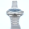 1969 Omega Geneve dynamic with Gorgeous matte blue Dial - unpolished Model 135.033 in steel