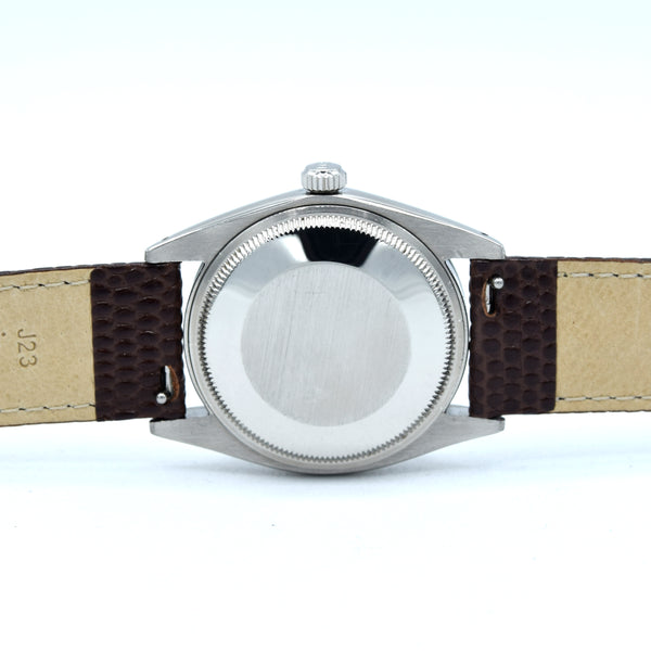 1967 Rolex Oyster Perpetual Date  Chronometer Model 1500 with satin Silver original dial in Stainless Steel