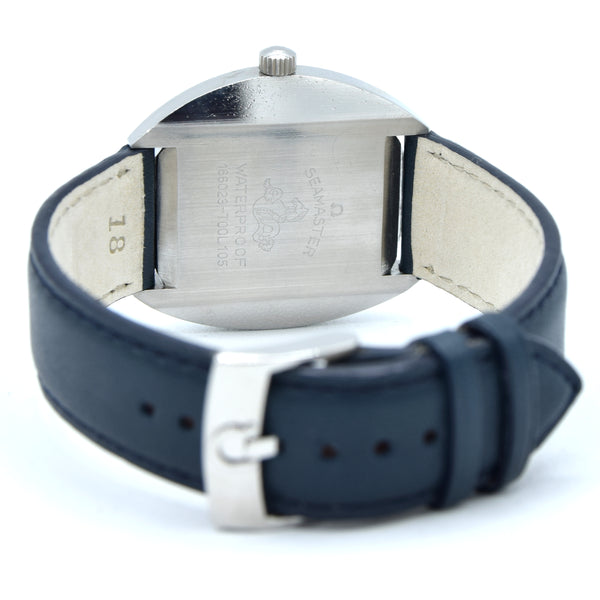 1968 Omega Seamaster Cosmic Date Model 166.023 Cross-Hair Dial Steel Monocoque Case