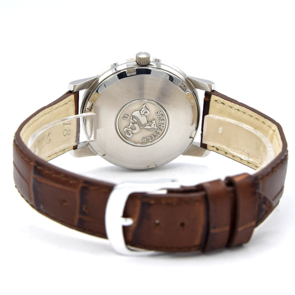 1966 Omega Automatic Seamaster Calendar Model 166.003 with original matte black dial