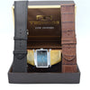 1970s Technos NOS unused Swiss Mechanical Wristwatch With Fumé Blue Dial, Box & Tags