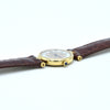1990s Ladies Cartier 'Must de' Vendôme Trinity Roman chapter Dial in Vermeil 925 Silver Gilt