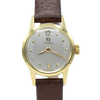 1954 Omega Petite & classic ladies dress watch in solid 18ct Gold with Omega box + buckle