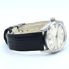 1963 Rolex Oyster Perpetual chronometer certified Model 1002 with satin silvered Dial in Stainless Steel
