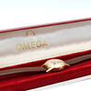 1954 Omega Petite & classic ladies dress watch in solid 18ct Gold with Omega box + buckle