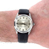 1963 Rolex Oyster Perpetual chronometer certified Model 1002 with satin silvered Dial in Stainless Steel