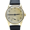1944 Omega Gold WW2 period Manual Wind Dress Watch original Arabic dial Model 13322 in 9ct Gold