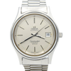 1975 Omega Large Seamaster Cosmic 2000 Automatic Date Model 166.128 with Silvered Dial on Bracelet