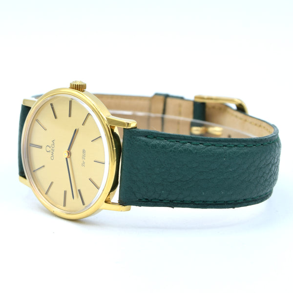 1979 Omega De ville classic manual Wind slim stylish Watch Model 511.532 in Gold tone