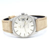 1969 Omega Geneve Date Model 136.041 Manual Wind with onyx style markers sharp & sleek