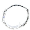 2010 Cartier Tank Solo 3170 Stainless Steel Quartz unisex Watch on Bracelet – White Roman Dial, Blue Hands, Cabochon Crown