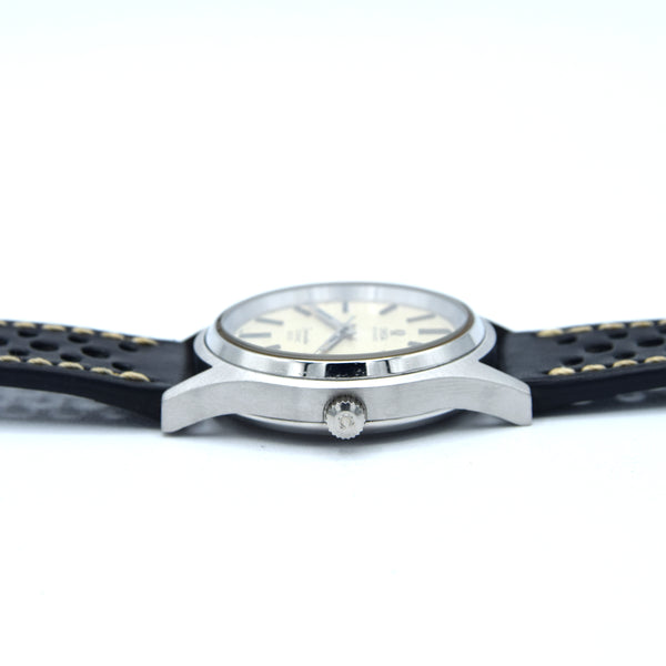 1971 Omega Large 38mm Seamaster Cosmic 2000 Automatic Date Model 166.128 with Silvered Dial