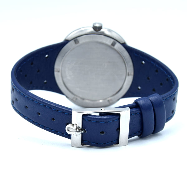 1969 Omega Geneve Dynamic Model 166.079 Automatic Day Date with Two Tone Silver and Blue Bullseye Dial