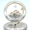 1910 Omega Full Hunter Pocket Watch – Niello Silver & Gold Case, Grand Prix Paris 1900 Medals