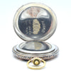 1910 Omega Full Hunter Pocket Watch – Niello Silver & Gold Case, Grand Prix Paris 1900 Medals