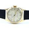 1953 Rolex Classic Dress Wristwatch in Solid 9ct Gold with Patina Arabic Dial in 30mm Unisex