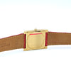 1990s Concord Tank Style Solid 14k Gold Swiss unisex Wristwatch – Unused Condition – Cartier Inspired Dress Watch