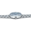1969 Omega Geneve dynamic with Gorgeous matte dusted blue Dial - unpolished Model 166.039 in steel