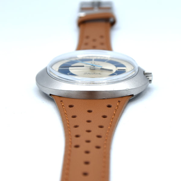 1972 Omega Geneve Dynamic Automatic Date model 166.039 Two Tone bullseye Dial Fernando Fontana