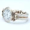 1992 - 1993 Rare Designer RoyKing large bangle watch 925 Sterling silver London hallmark + Box papers & Tag