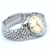 1958 Omega Seamaster sharp Automatic Date Wristwatch Model 2849 with Original Off-White Dial on  BOR Bracelet