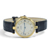 1987 Rarer Dial Unisex Cartier 30mm 'Must de' Vendôme in 925 Sterling Silver Gilt Vermeil Case