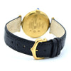 1987 Rarer Dial Unisex Cartier 30mm 'Must de' Vendôme in 925 Sterling Silver Gilt Vermeil Case