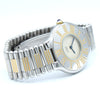 Must De Cartier '21' ladies Quartz 31mm Wristwatch in Gold and Steel on Bracelet  Circa 1990