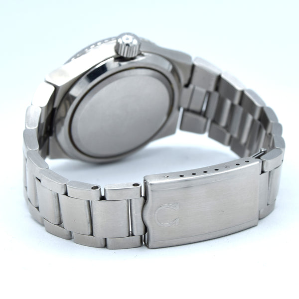 1971 Omega Seamaster Cosmic 2000 Diver Ref. 166.137 – Automatic Cal 1012 – Black Dial, Date, Steel Bracelet