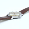 1966 Omega Seamaster with stunning Brown Linen Patina Dial in Stainless Steel Model 135.011
