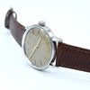 1966 Omega Seamaster with stunning Brown Linen Patina Dial in Stainless Steel Model 135.011