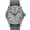 1943 Omega “Civil Service India” WW2 Mid-Size Steel Watch – Original Arabic Dial, Sub-Seconds, Cal. 26.5 T3 (CS/I Issue)