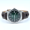 1973 Omega Genève Automatic Date Model 166.0163 with Stunning Rare Gradient Green 'Fumé' Dial